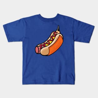 Pencil Hot Dog by Big Appetite Kids T-Shirt